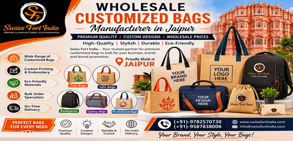 Wholesale Customized Bags Manufacturer in Jaipur