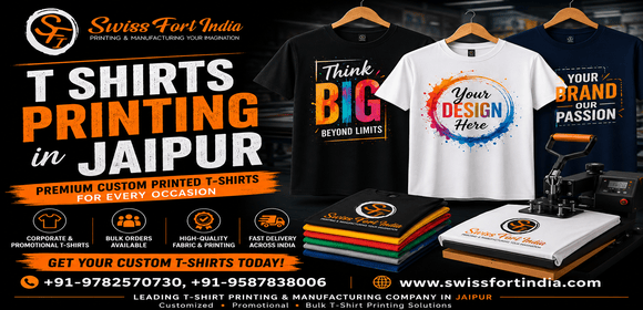 T Shirts Printing in Jaipur - For Brands, Events, and Everyday Style