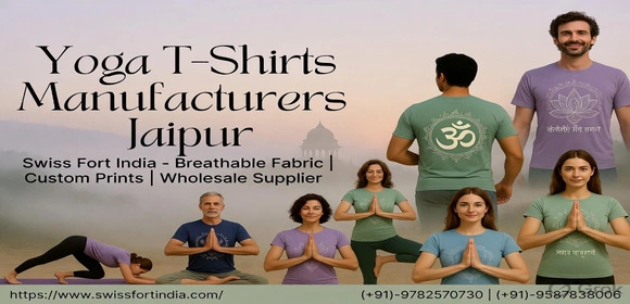 Yoga T-shirts Manufacturers Jaipur