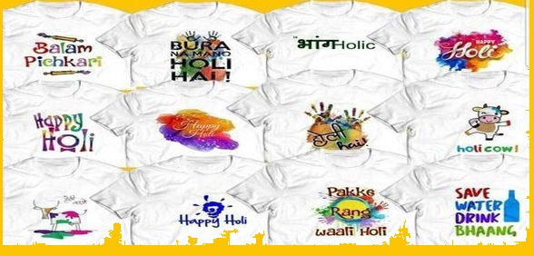 Holi Festival T-Shirt Wholesalers in Jaipur