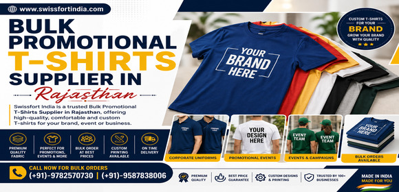 Bulk Promotional T-Shirts Supplier in Rajasthan