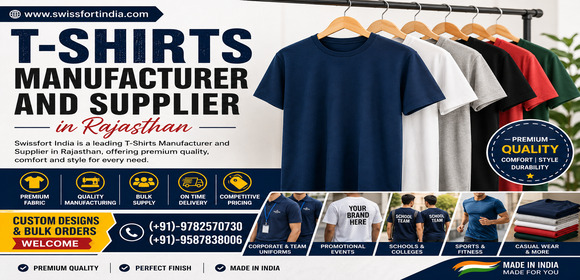 T-Shirts Manufacturer and Supplier in Rajasthan