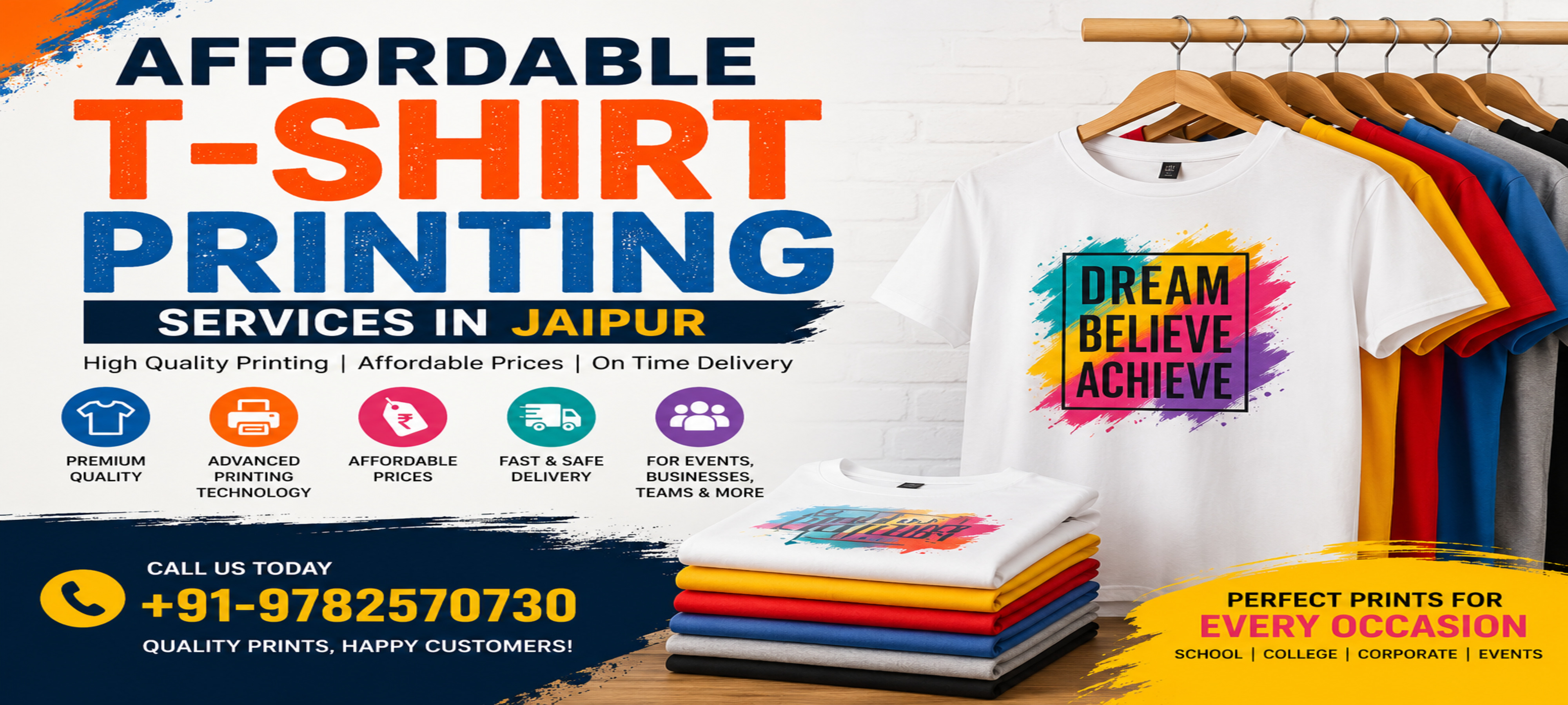 Affordable T-Shirt Printing Services in Jaipur